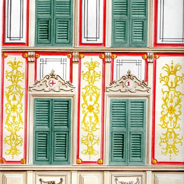Arte sui Muri | Facciate Decorate Levanto | Arabeschi Dipinti | Pannelli Dipinti |Decoratori Genova
